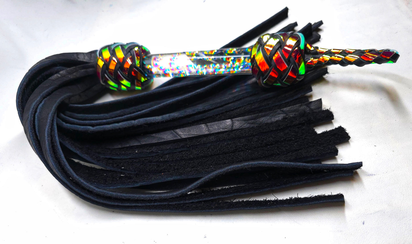 CyberPunk Flogger Black- In Stock