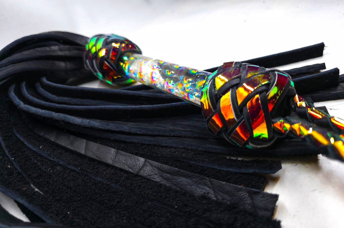 CyberPunk Flogger Black- In Stock