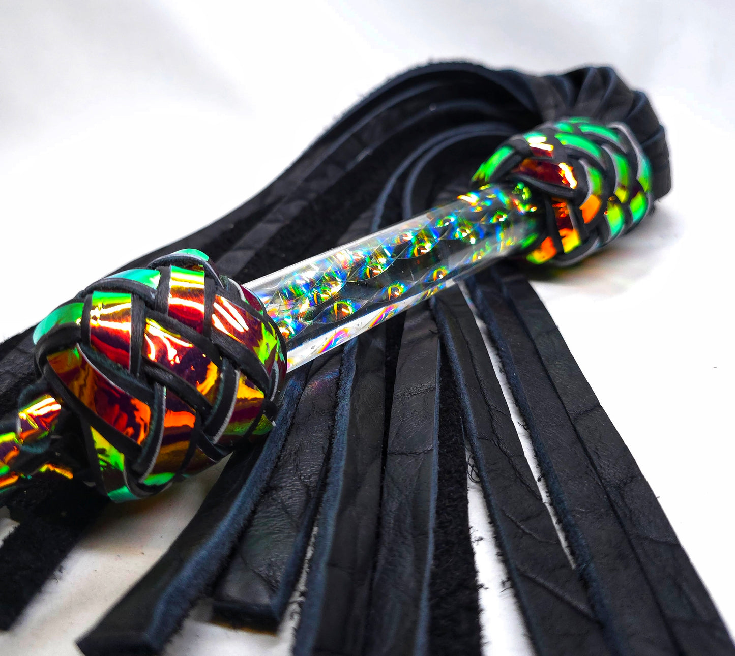 CyberPunk Flogger Black- In Stock