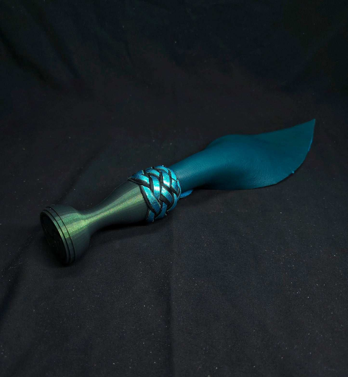 Green and Teal Thwacker- Bullhide- In Stock