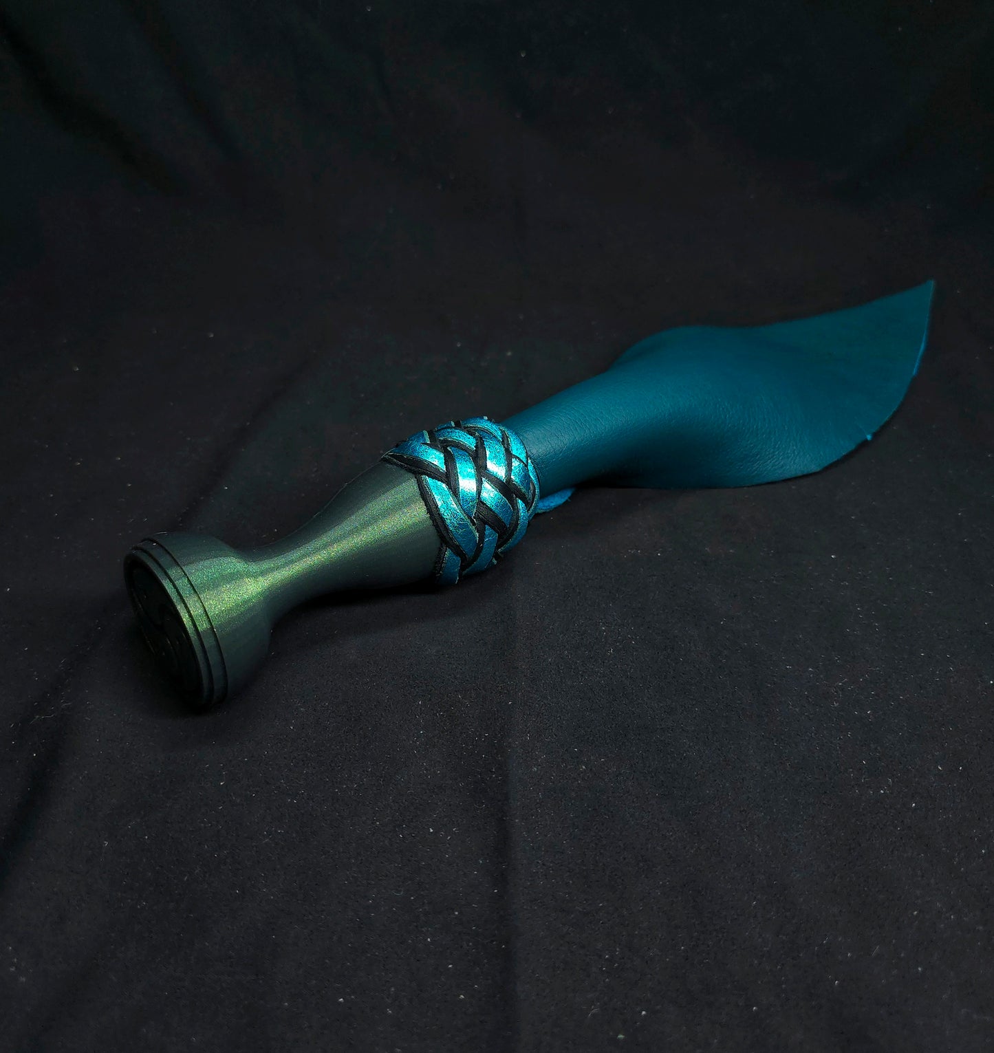Green and Teal Thwacker- Bullhide- In Stock