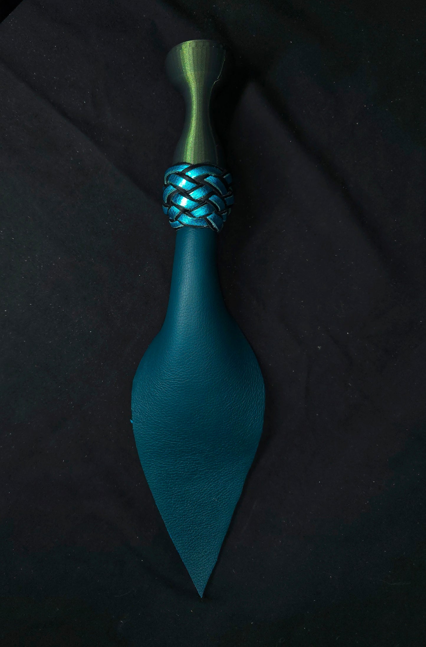 Green and Teal Thwacker- Bullhide- In Stock