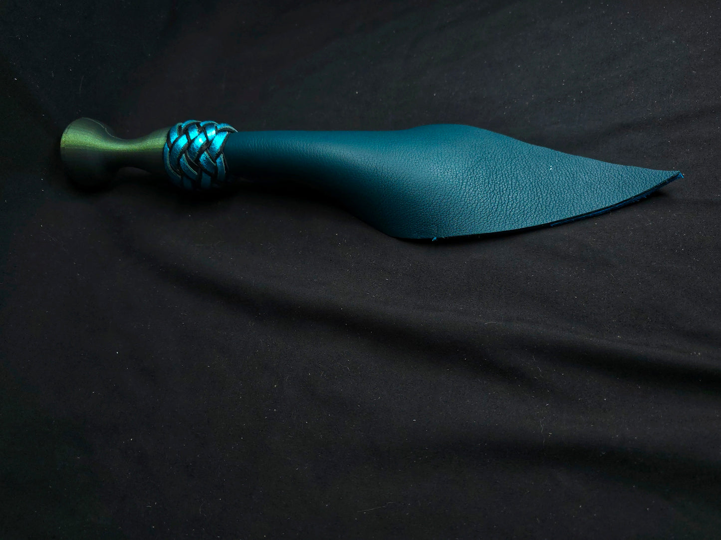 Green and Teal Thwacker- Bullhide- In Stock