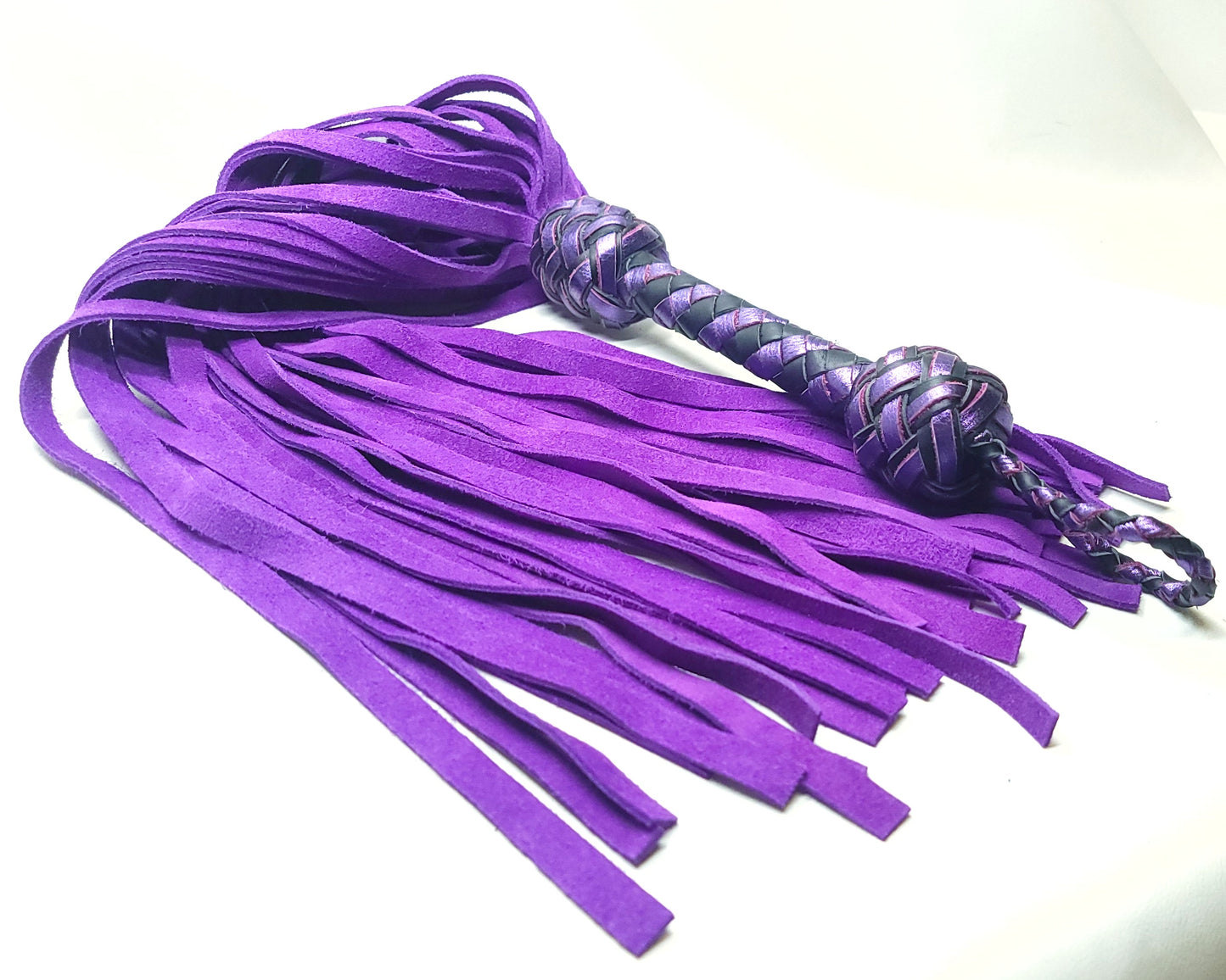 Purple Suede Flogger - In Stock