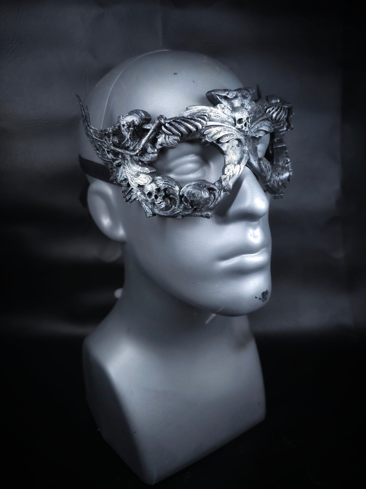 Ossuary Mask - Silver - In Stock