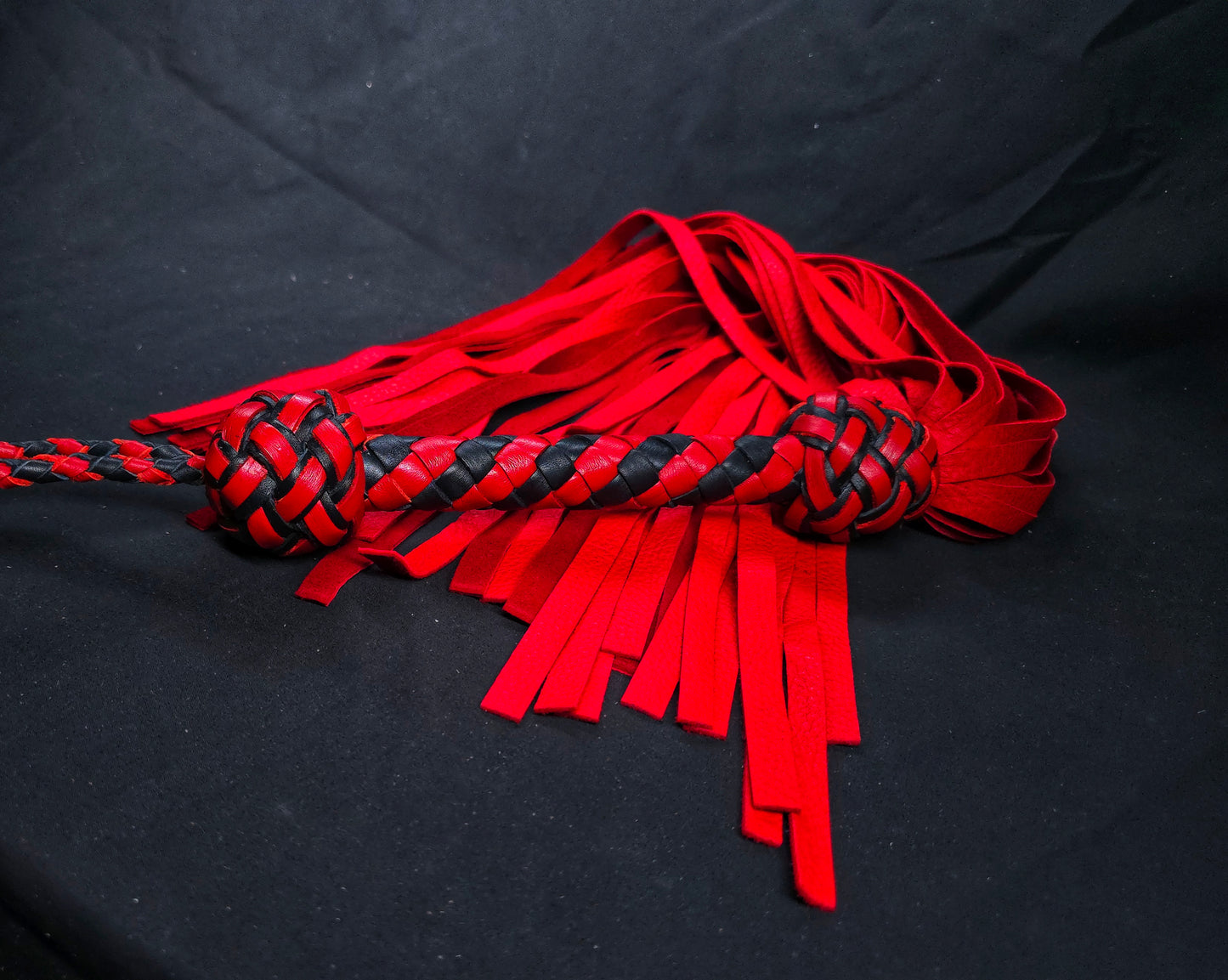 Black and Red Deer Flogger- In Stock