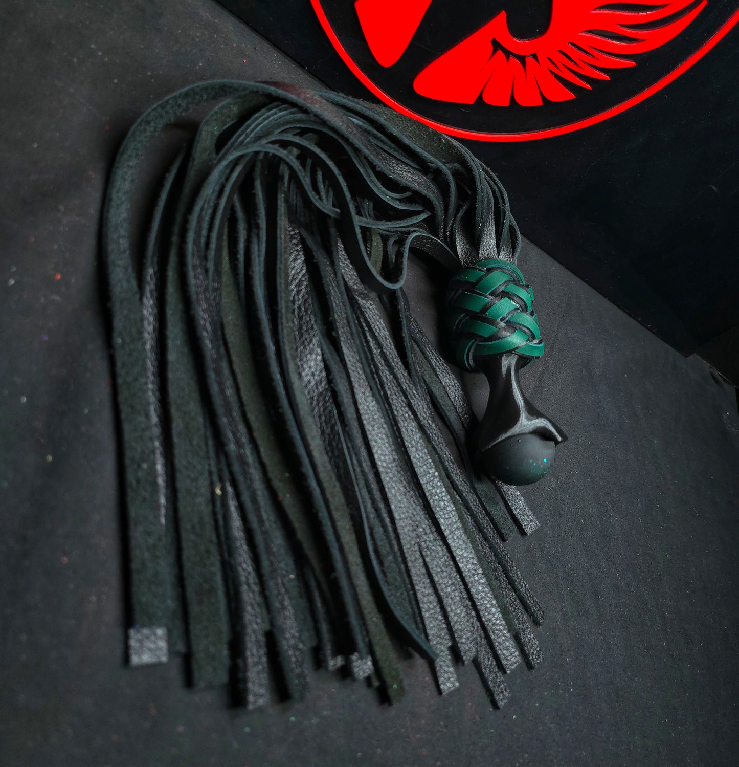 Soft Cowhide Ball handle Flogger- In Stock