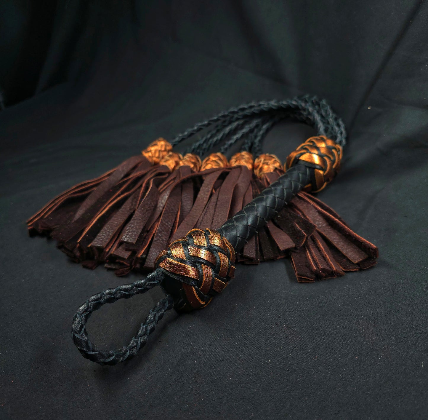 Chocolate Elk Thumper Flogger - In Stock