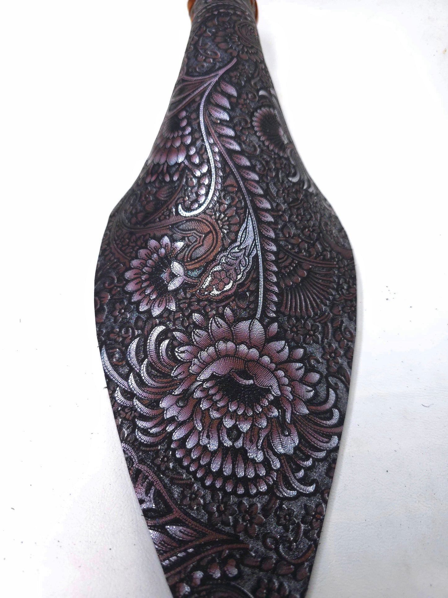 Bronze and Silver Paisley Set