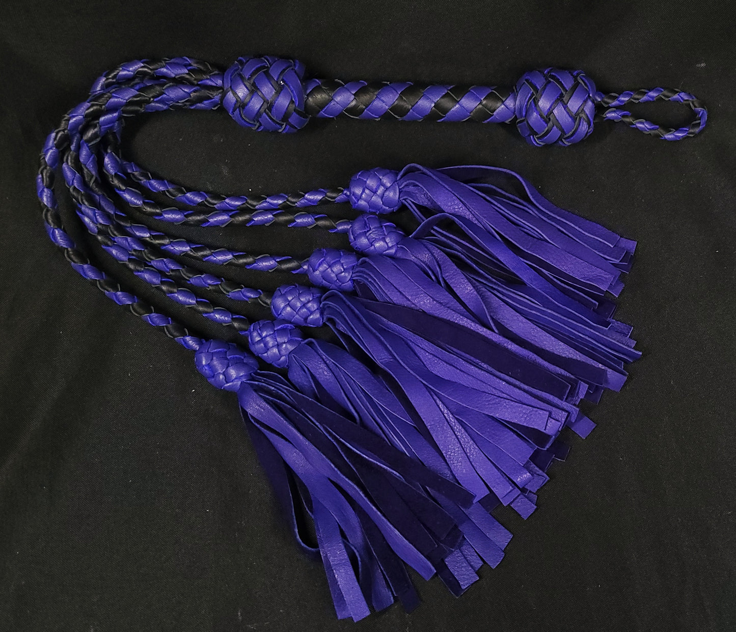 Purple Deer Thumper Flogger - Made to Order