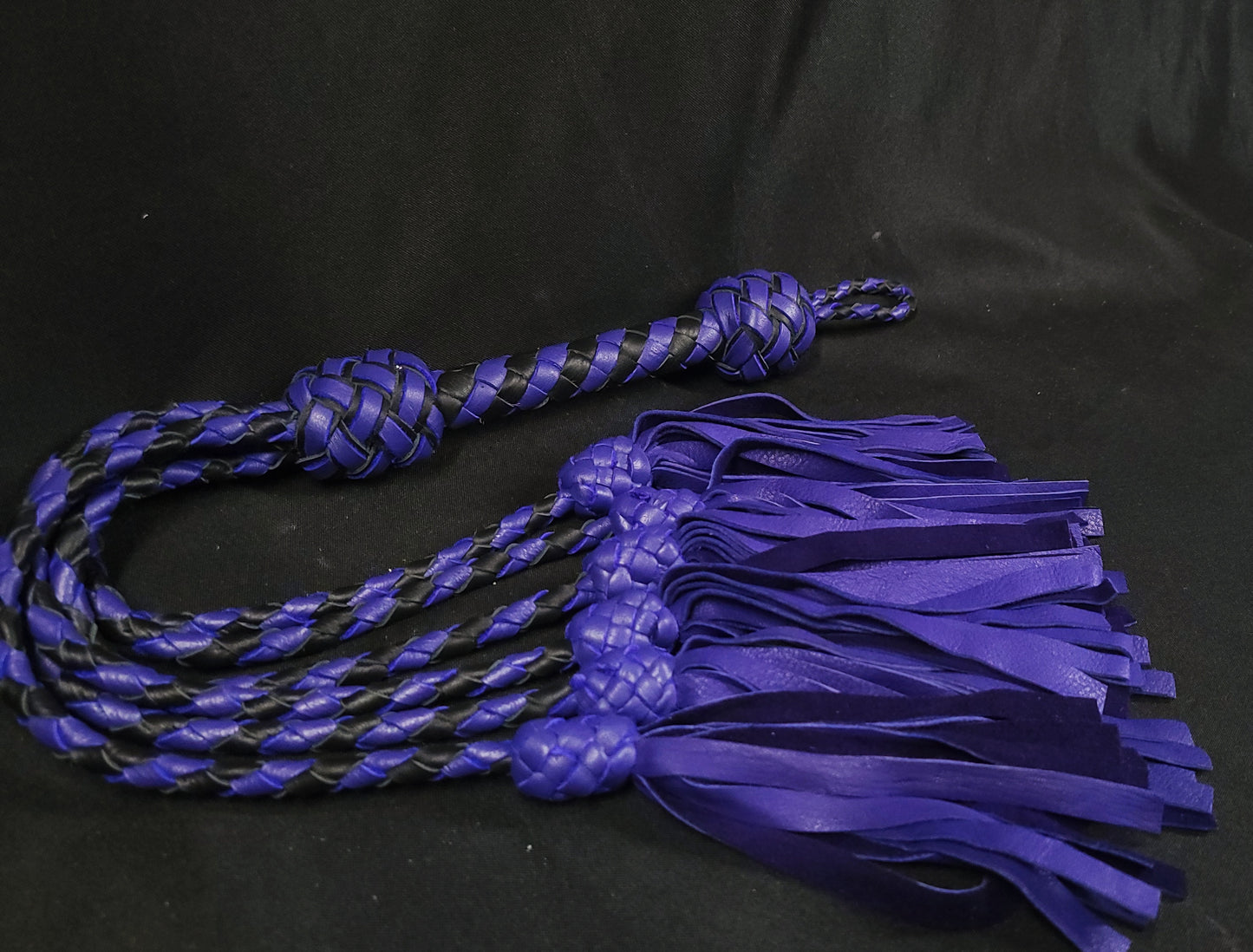 Purple Deer Thumper Flogger - Made to Order