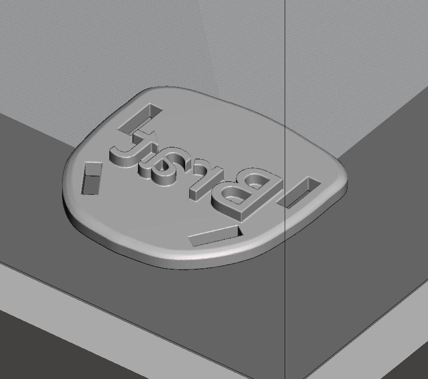 Spanking Pad Brat- STL FILE FOR 3D PRINTING