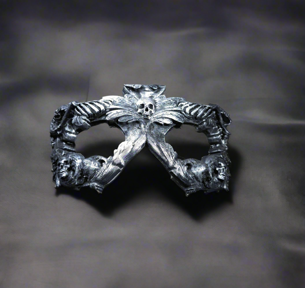 Ossuary Mask - Silver - In Stock