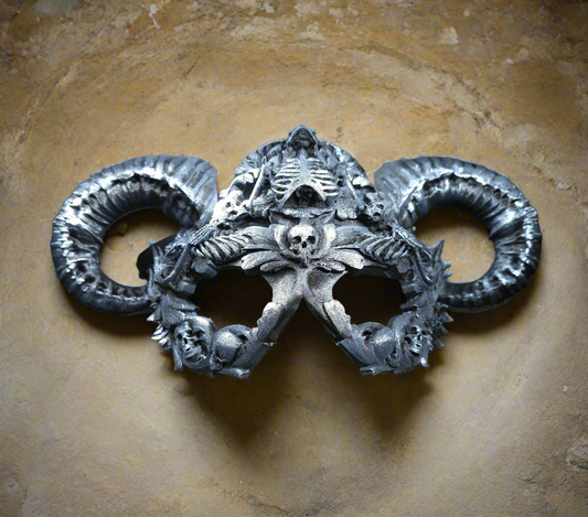 Guardian of the Ossuary Mask- Silver- In Stock