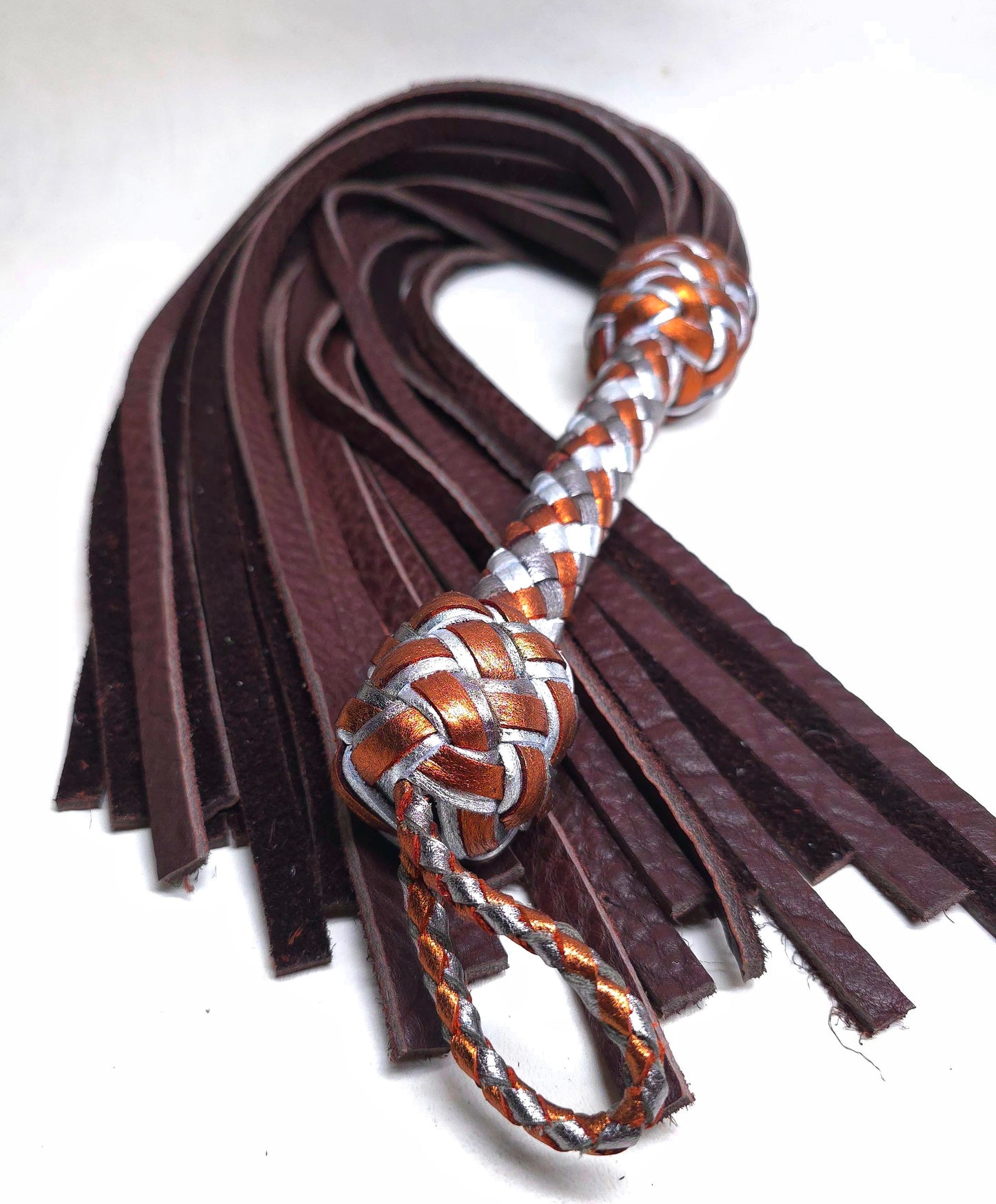 Bronze and Silver Paisley Set