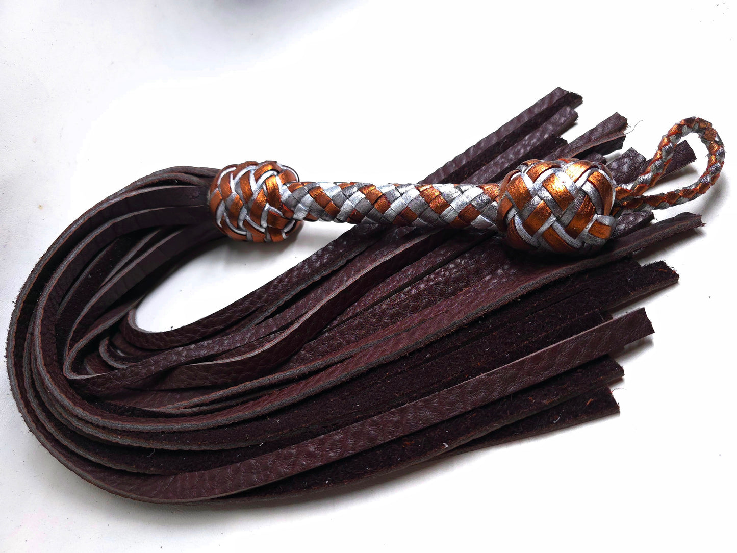 Bronze and Silver Paisley Set