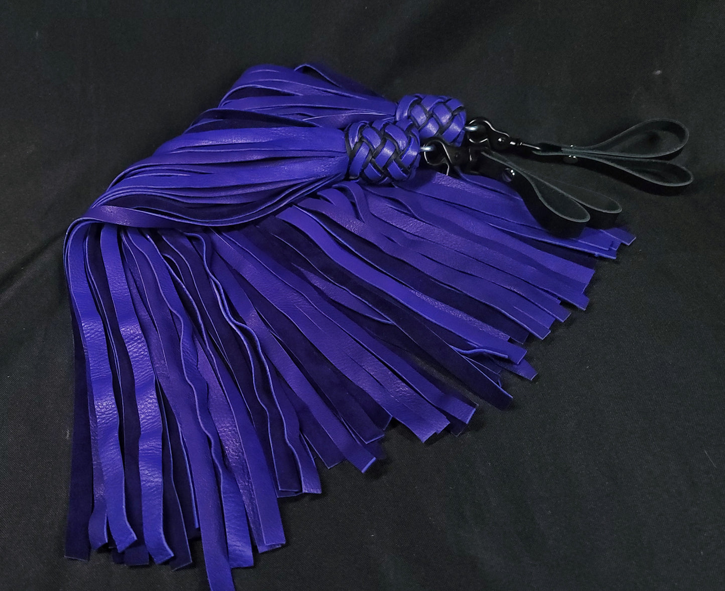 Purple Deerskin Finger Floggers- Made to Order