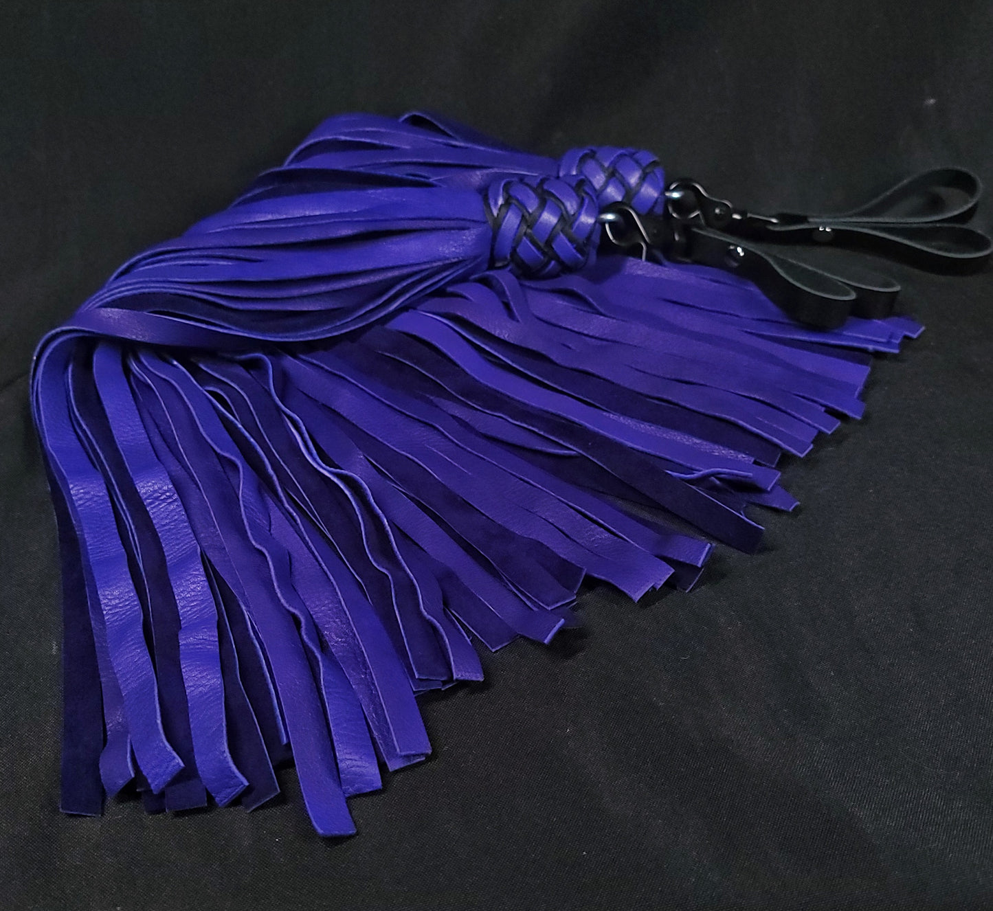 Purple Deerskin Finger Floggers- Made to Order