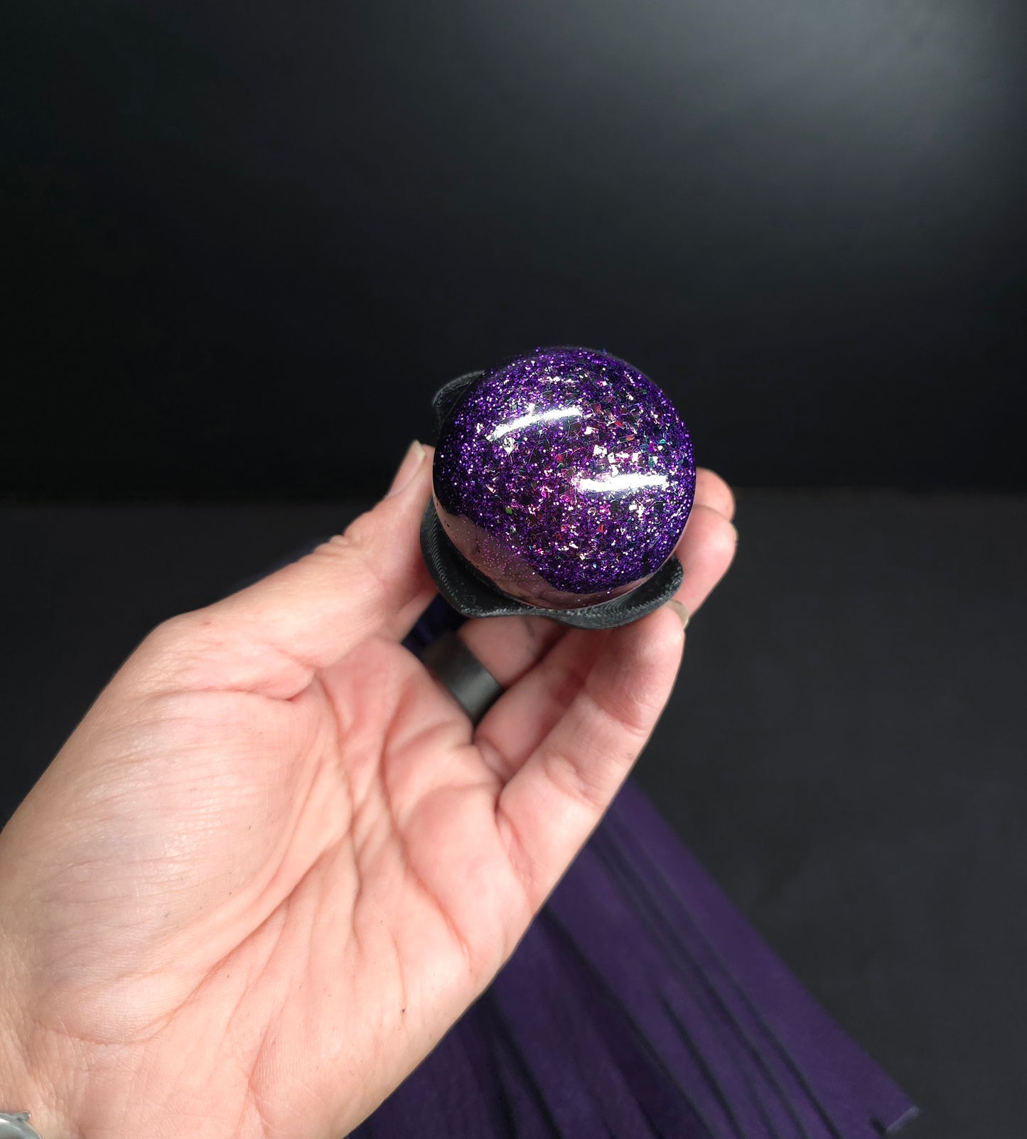 Purple Ball Handle Flogger- In Stock