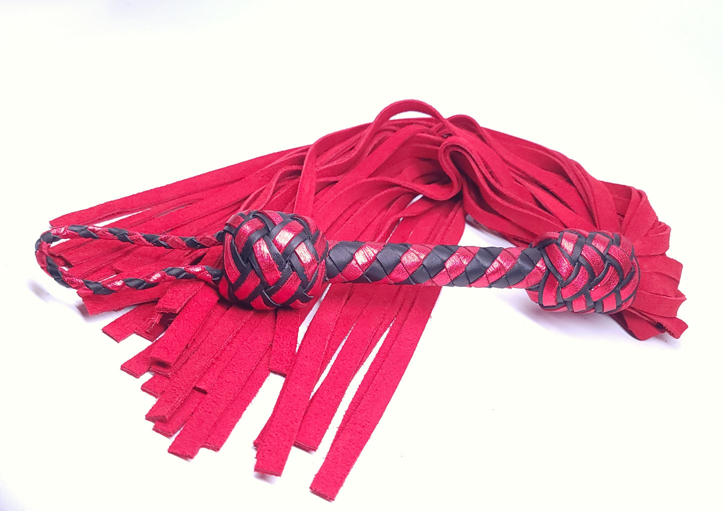 Red Suede Flogger- In Stock