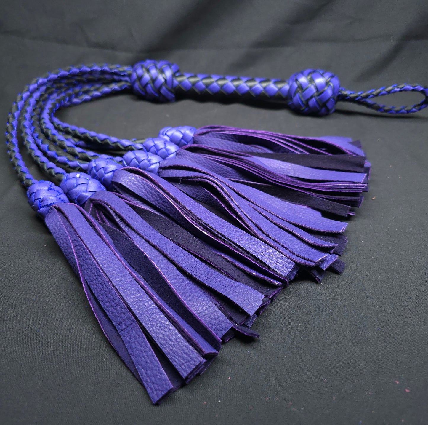 Purple Deer Thumper Flogger - In Stock