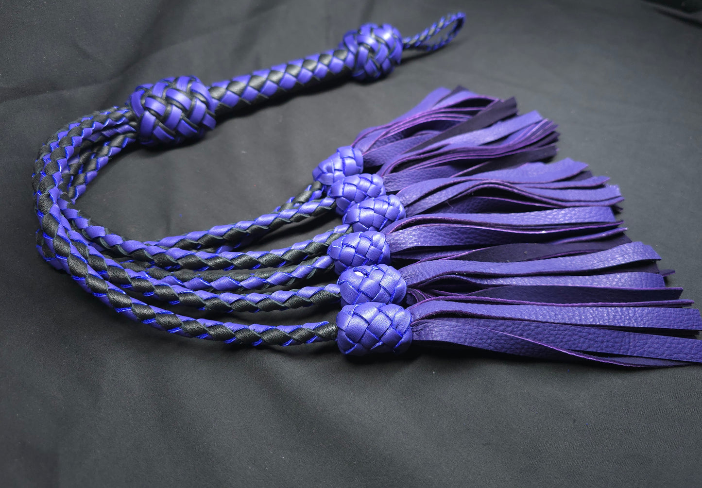 Purple Deer Thumper Flogger - In Stock