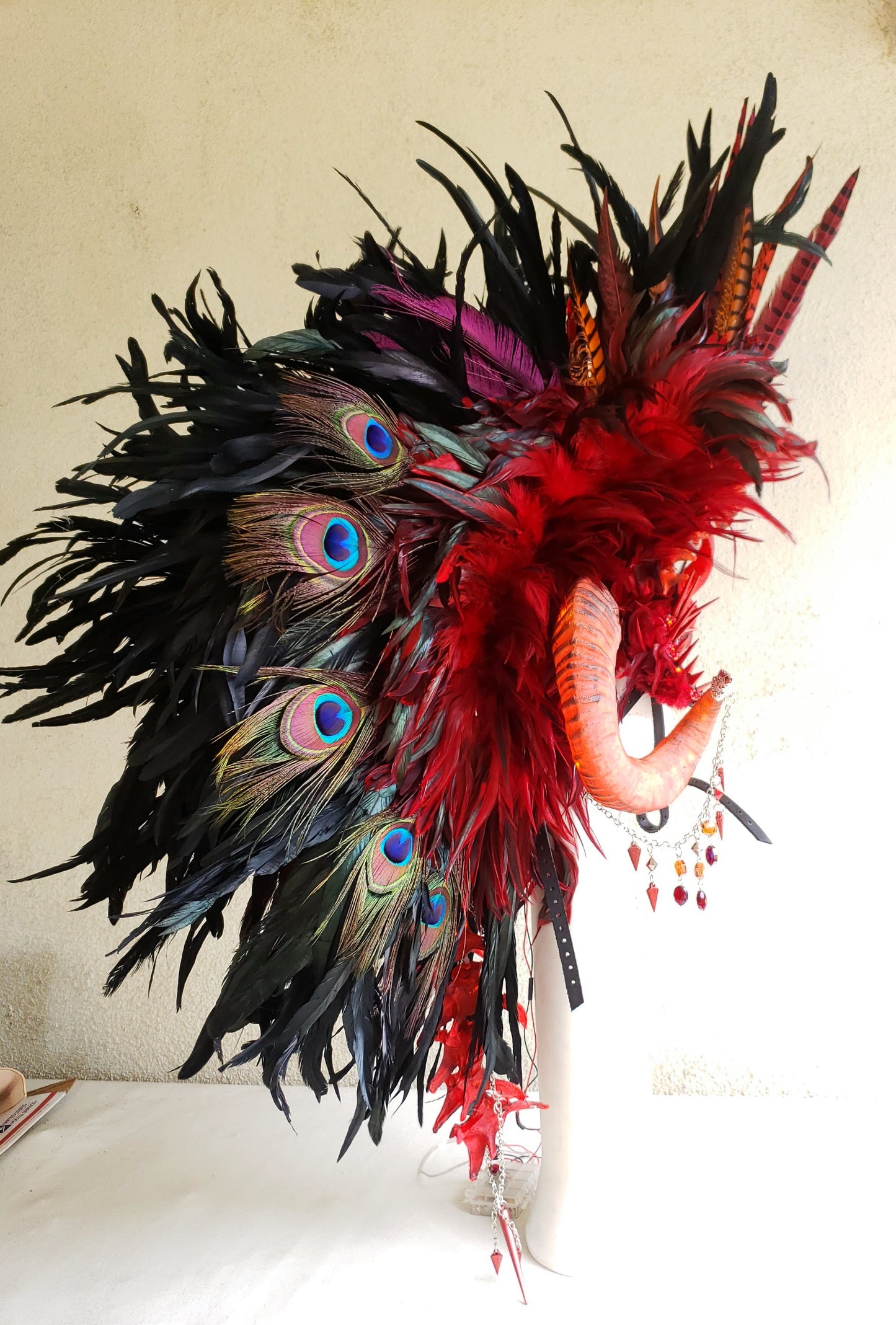 Hell's Concubine Bone Headdress- Made to Order