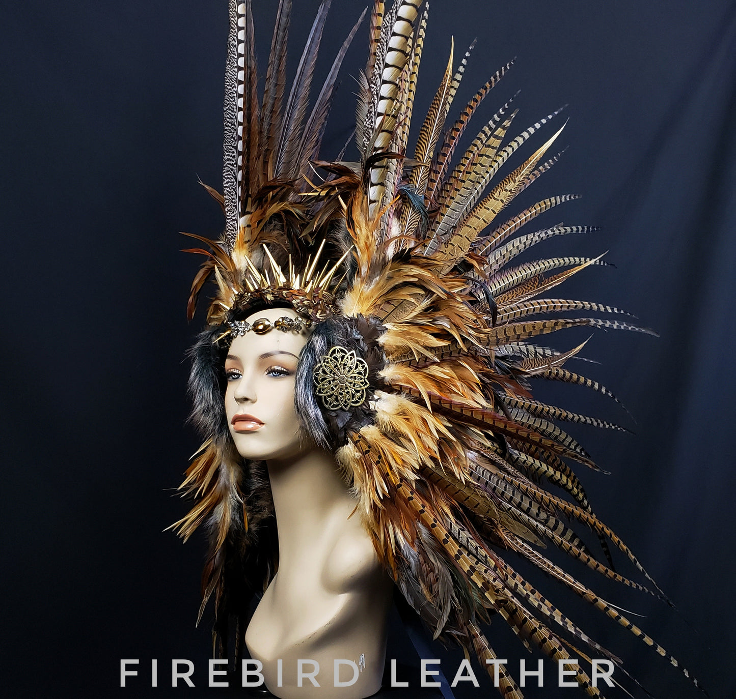 Echo Headdress- Icarus Collection - Made to Order