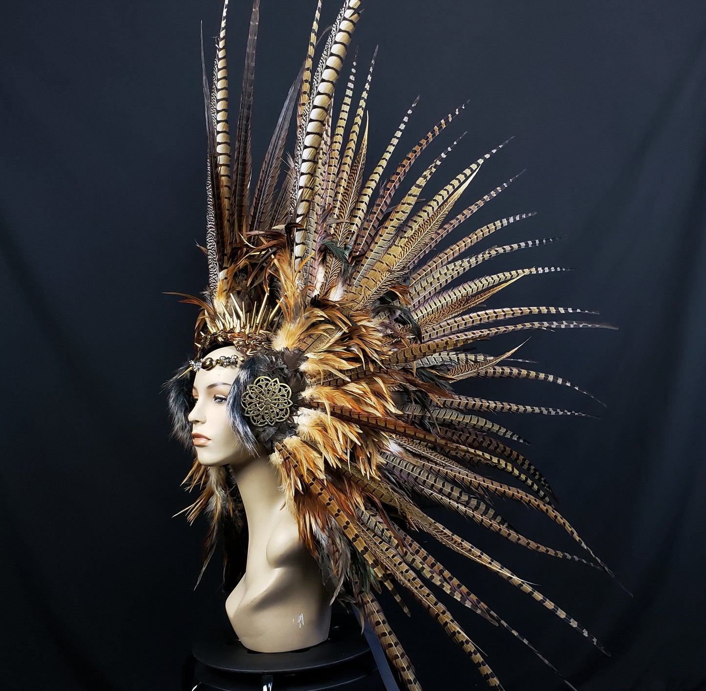 Echo Headdress- Icarus Collection - Made to Order