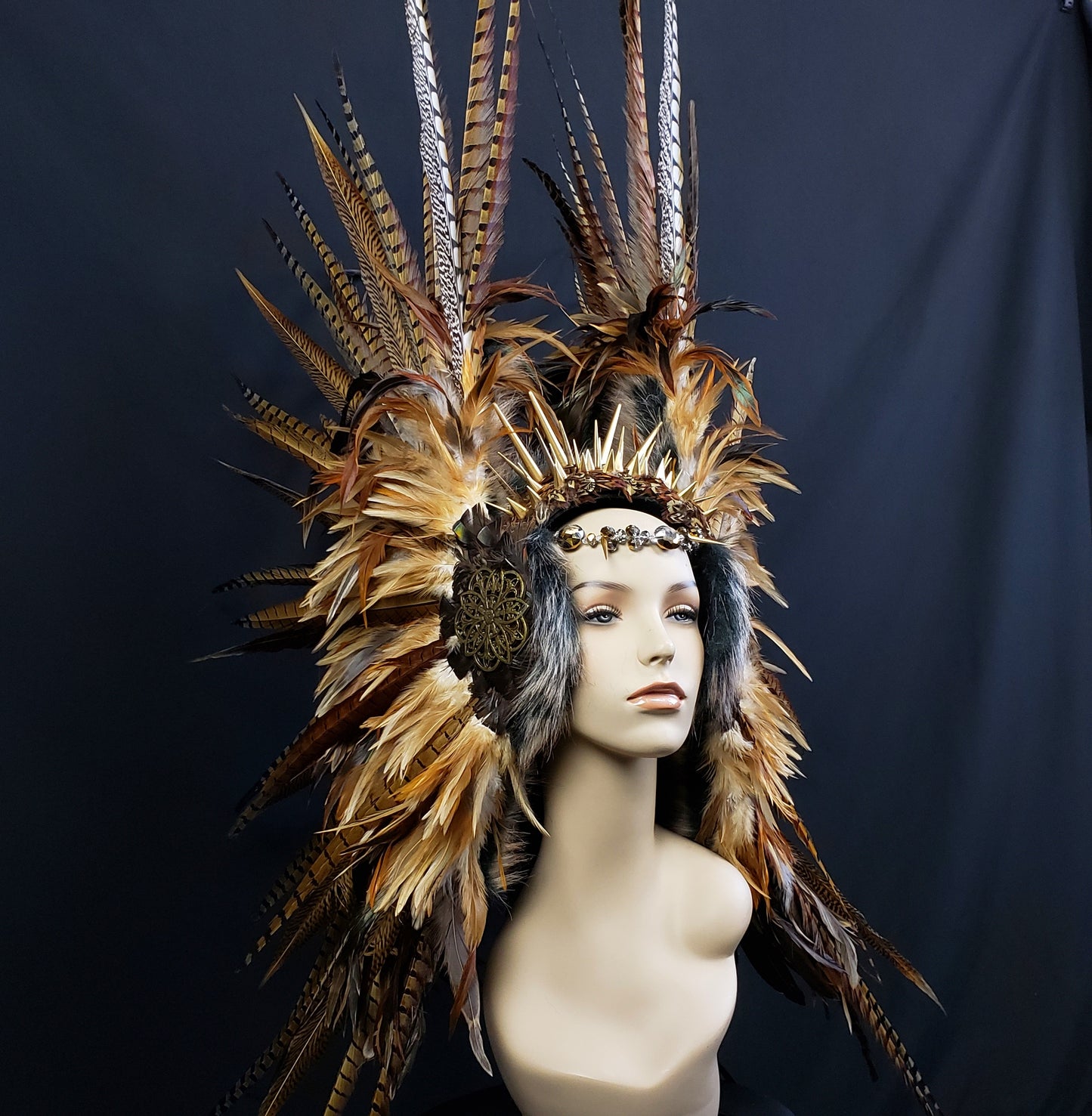 Echo Headdress- Icarus Collection - Made to Order