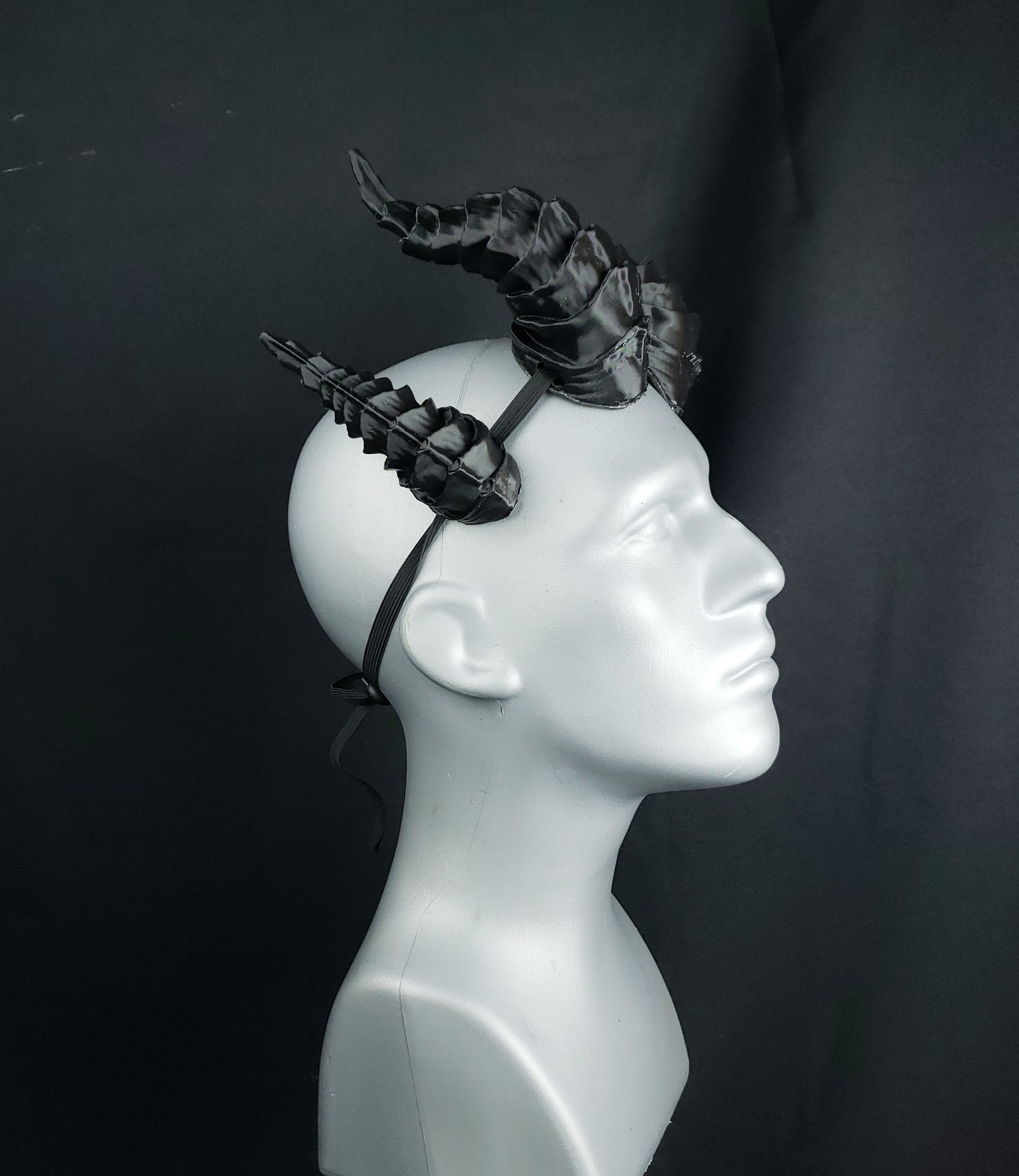 Black Demon Horn Set- made to order