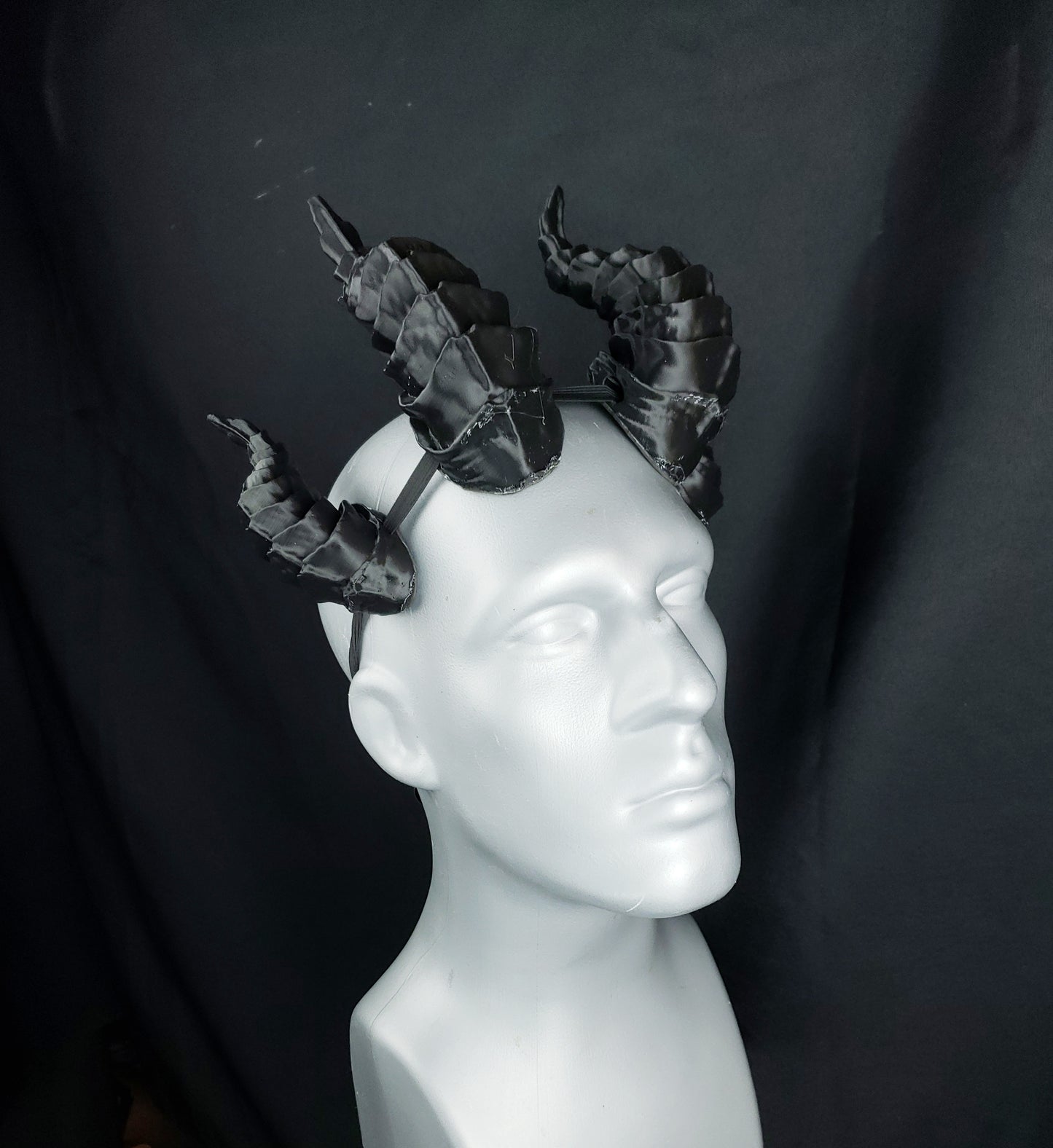 Black Demon Horn Set- made to order