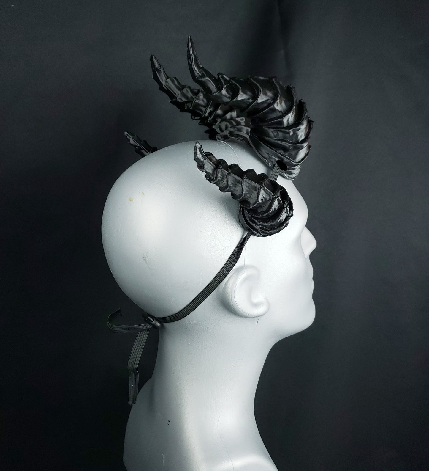 Black Demon Horn Set- made to order