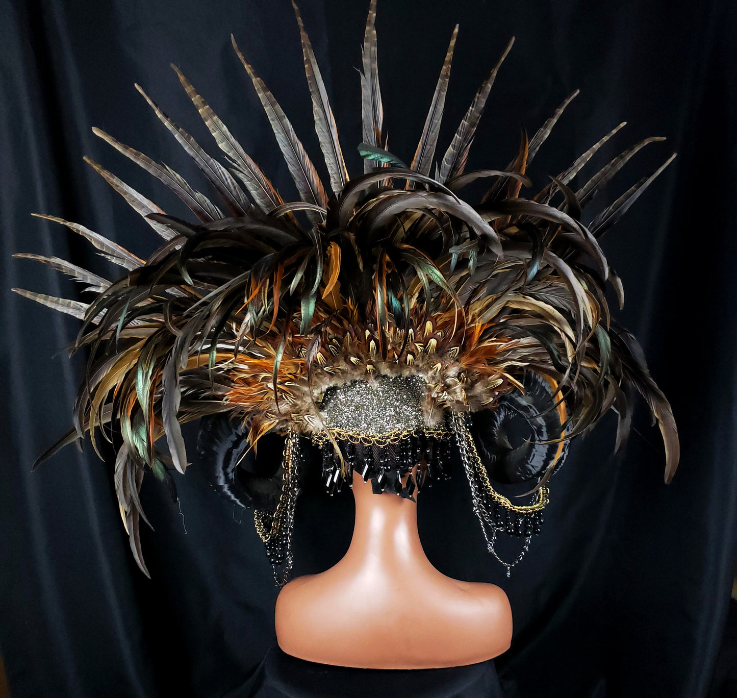 Empress II Horned Headdress - In Stock