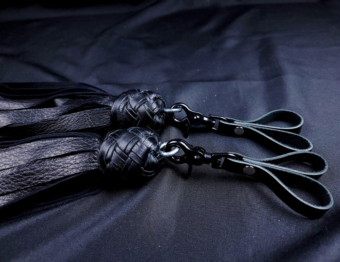 Black Deer Finger Floggers- In Stock