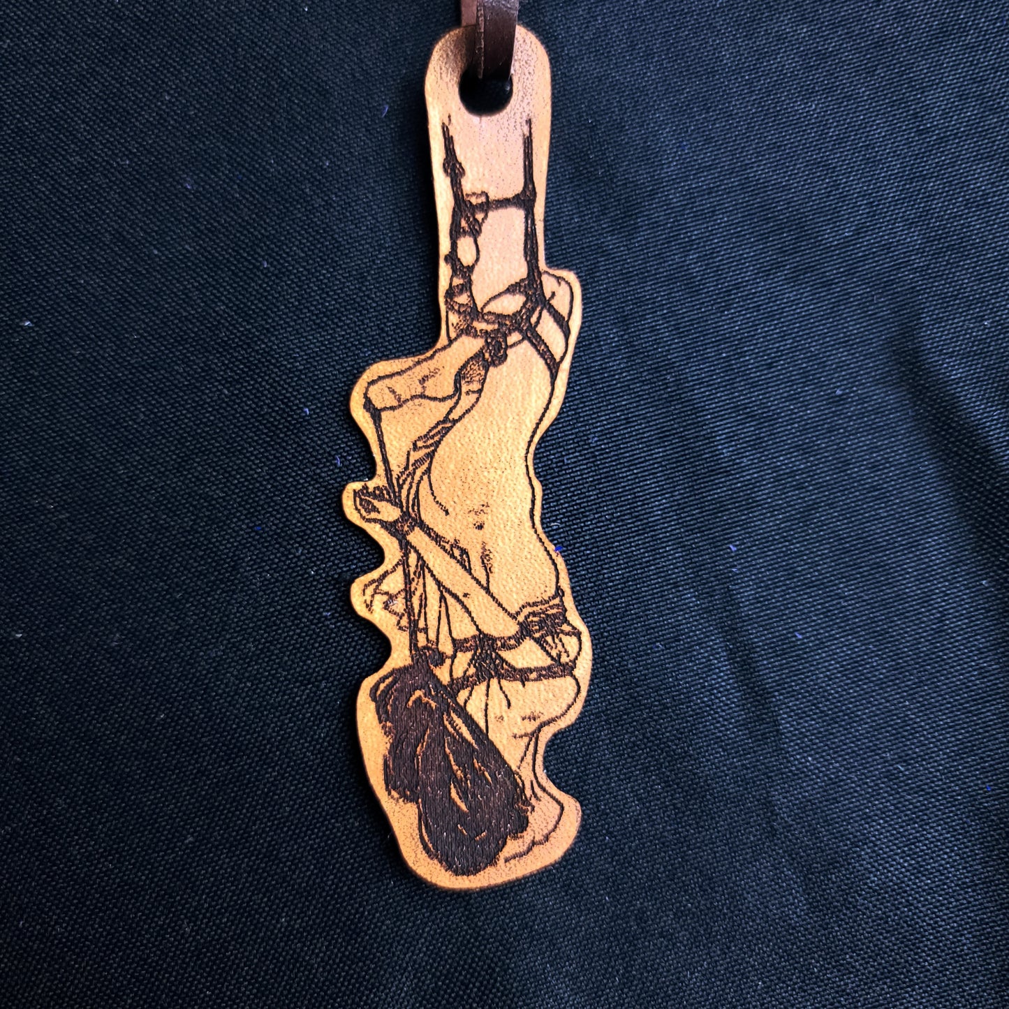 Rope Bondage Leather Book Marks Full Set