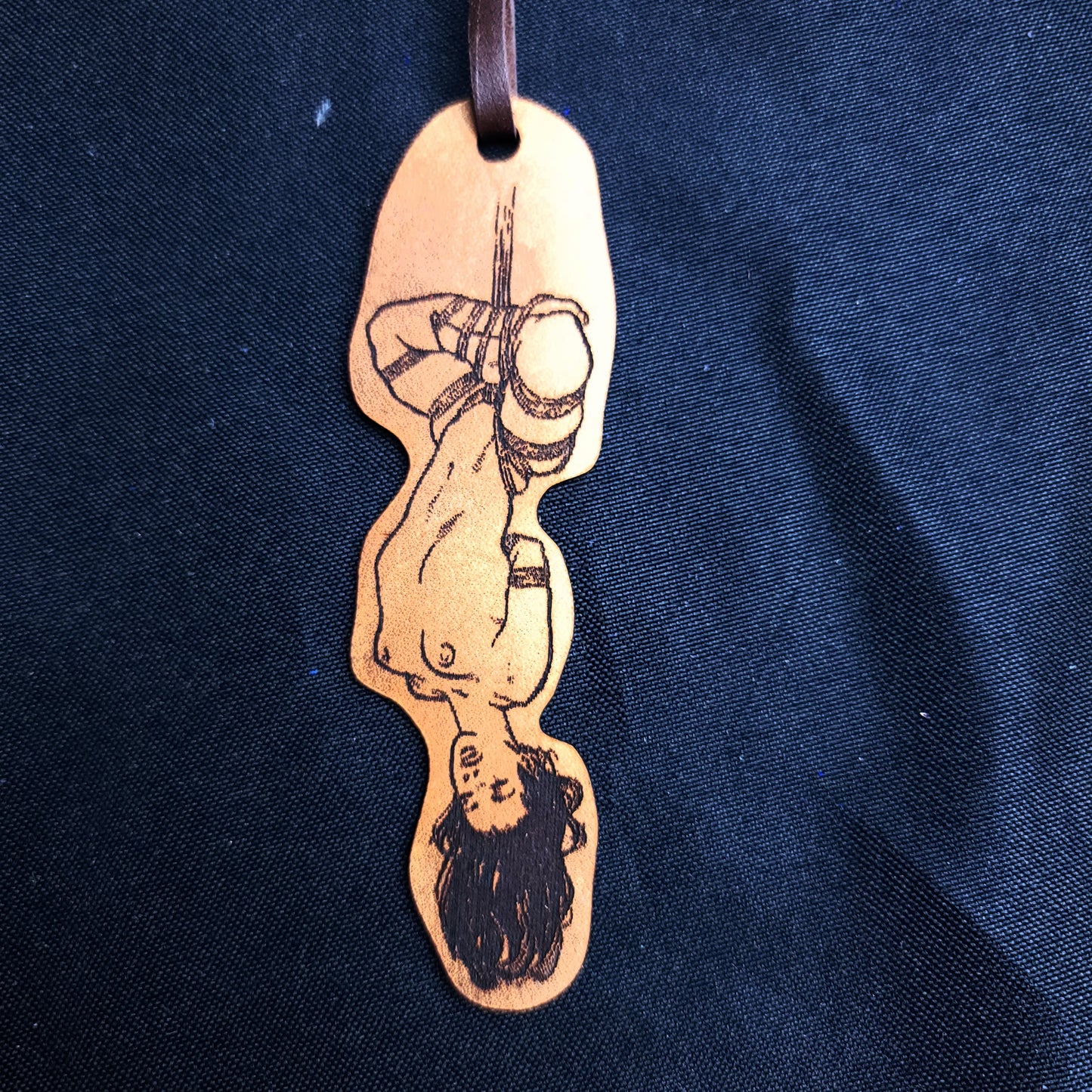 Rope Bondage Leather Book Marks Full Set