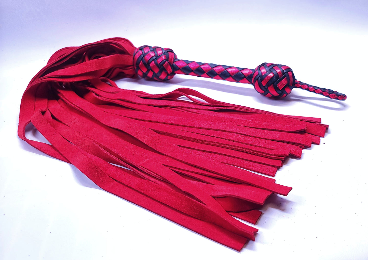 Red Suede Flogger- In Stock