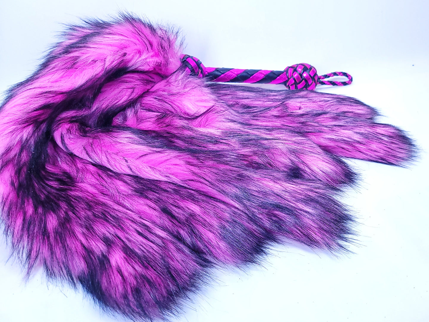 Black and Pink Fluffinator - In Stock