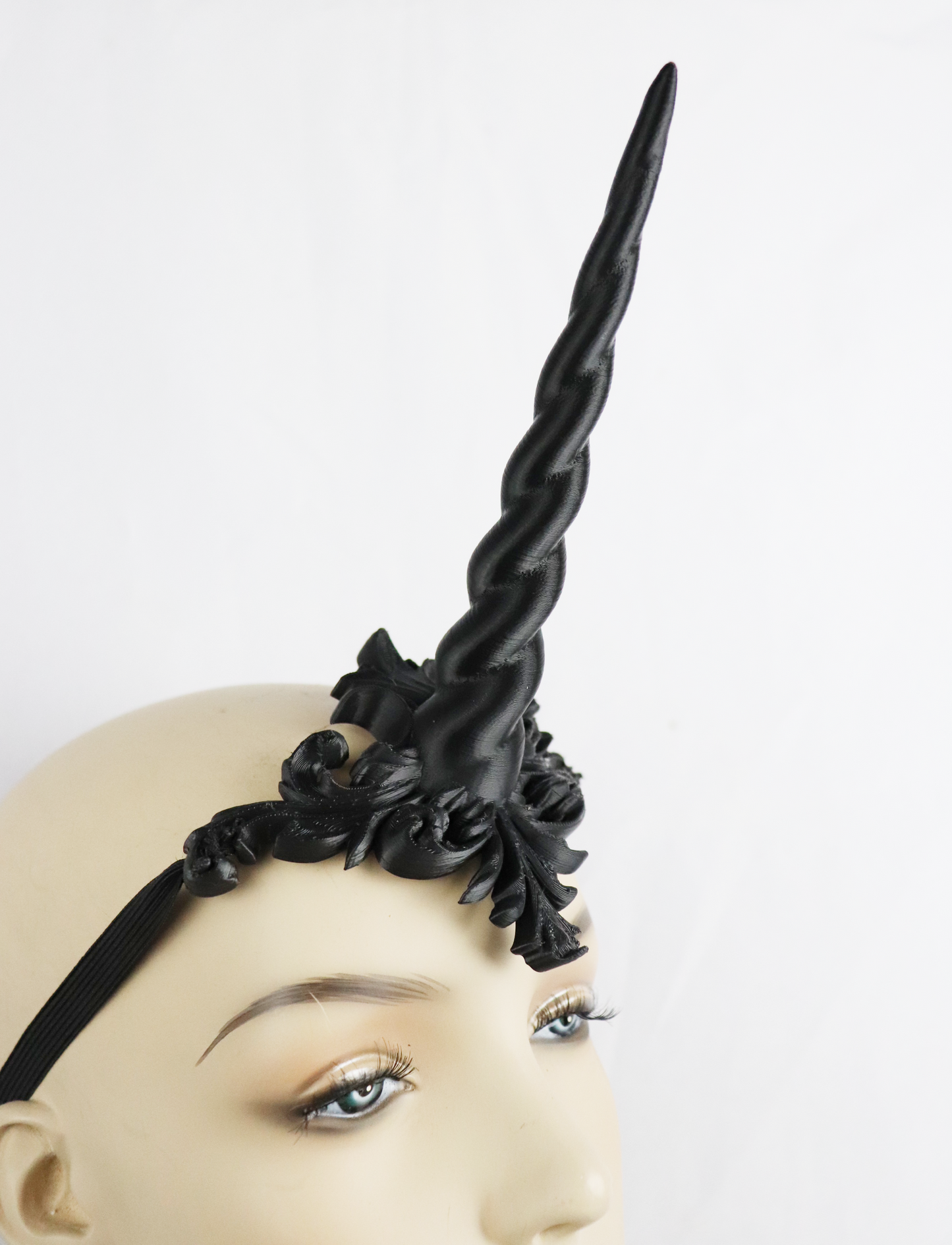 Black Unicorn Horn - In Stock