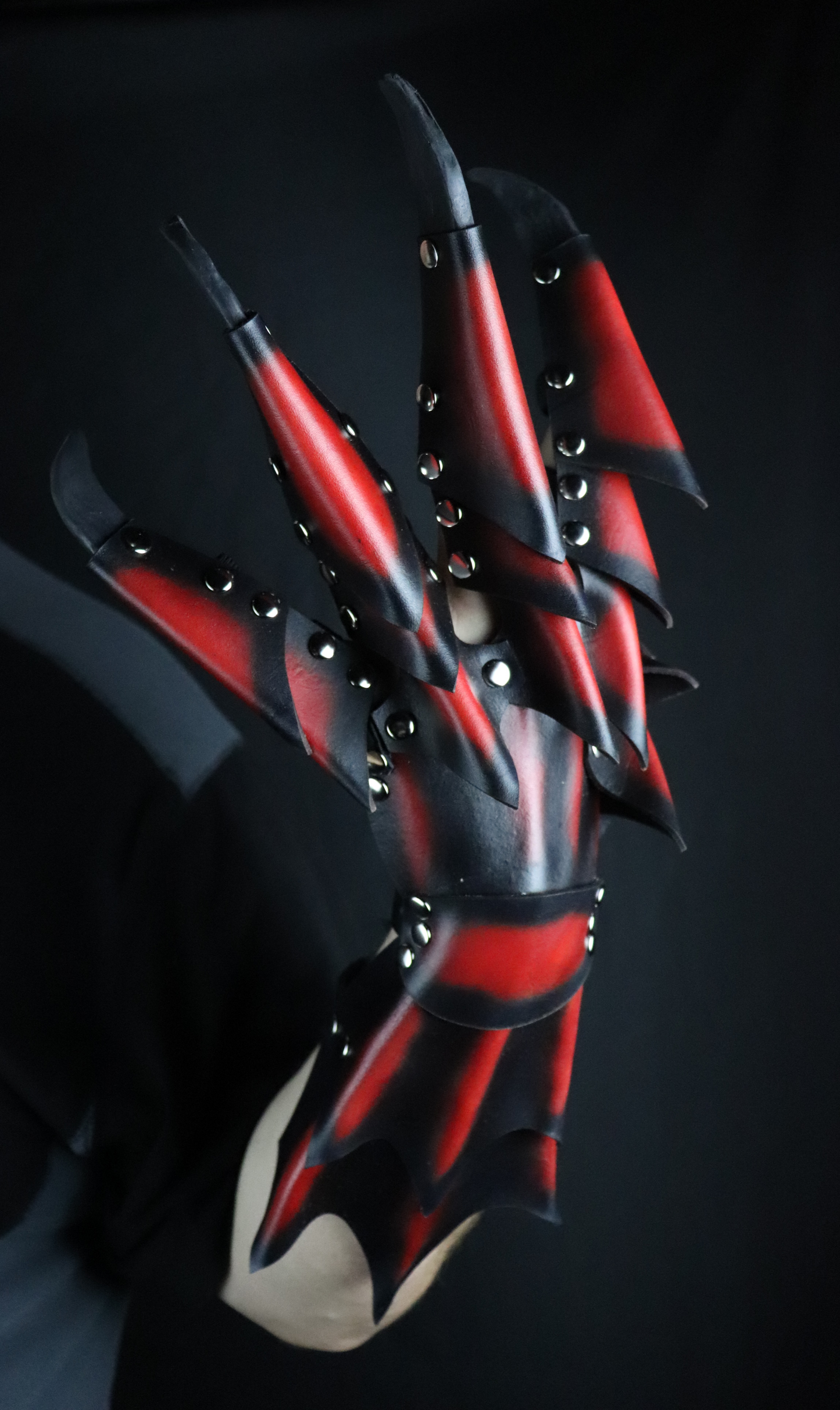 Claw Gauntlets - Custom Color and Size - Made to Order