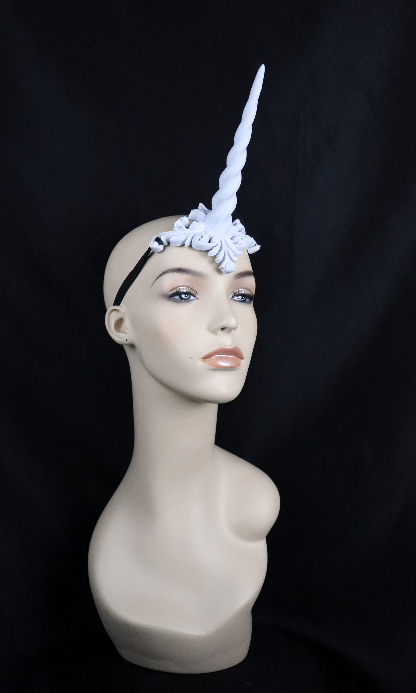 White Unicorn Horn- Made to Order