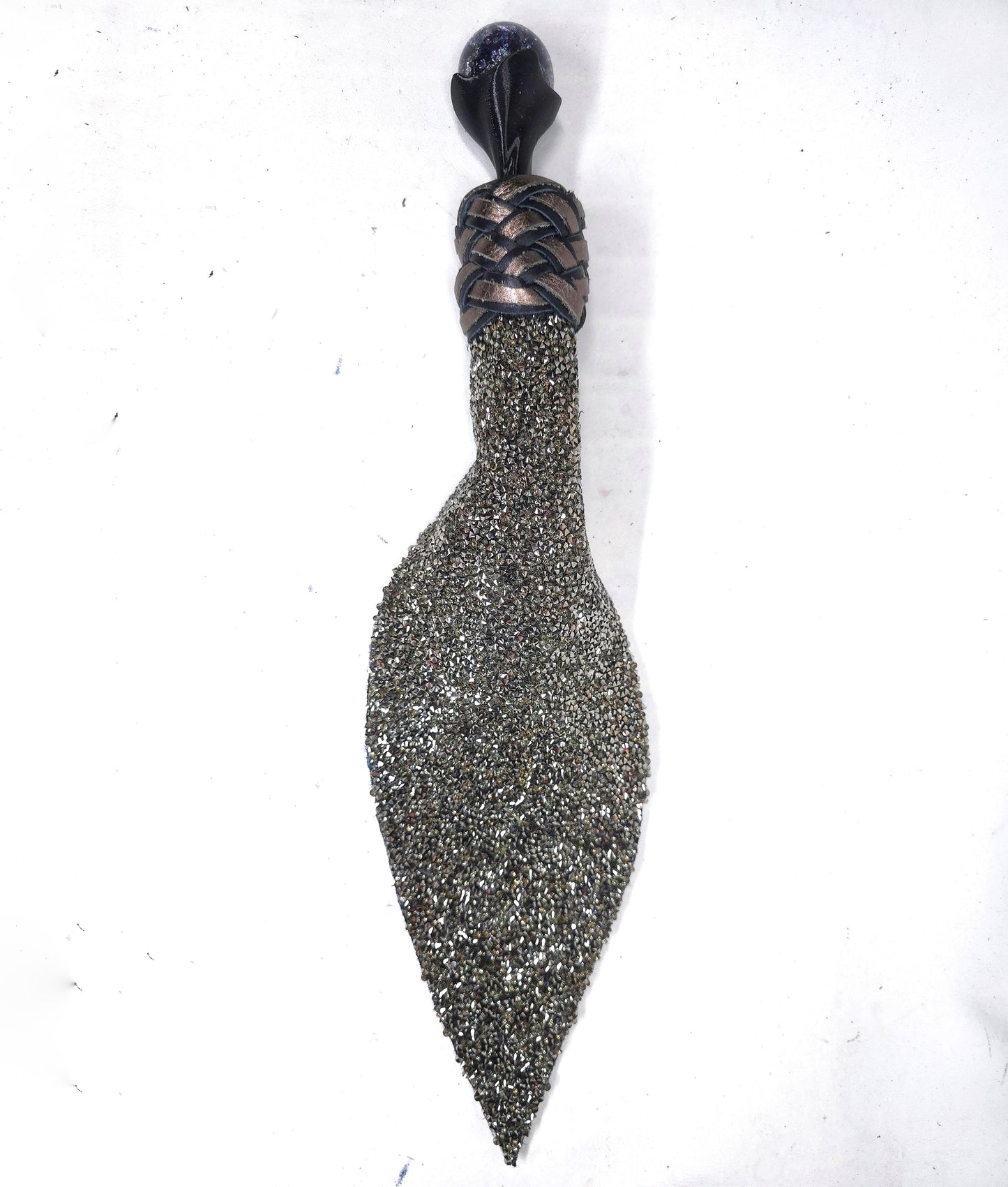 Black Rhinestone Little Thwacker- In Stock