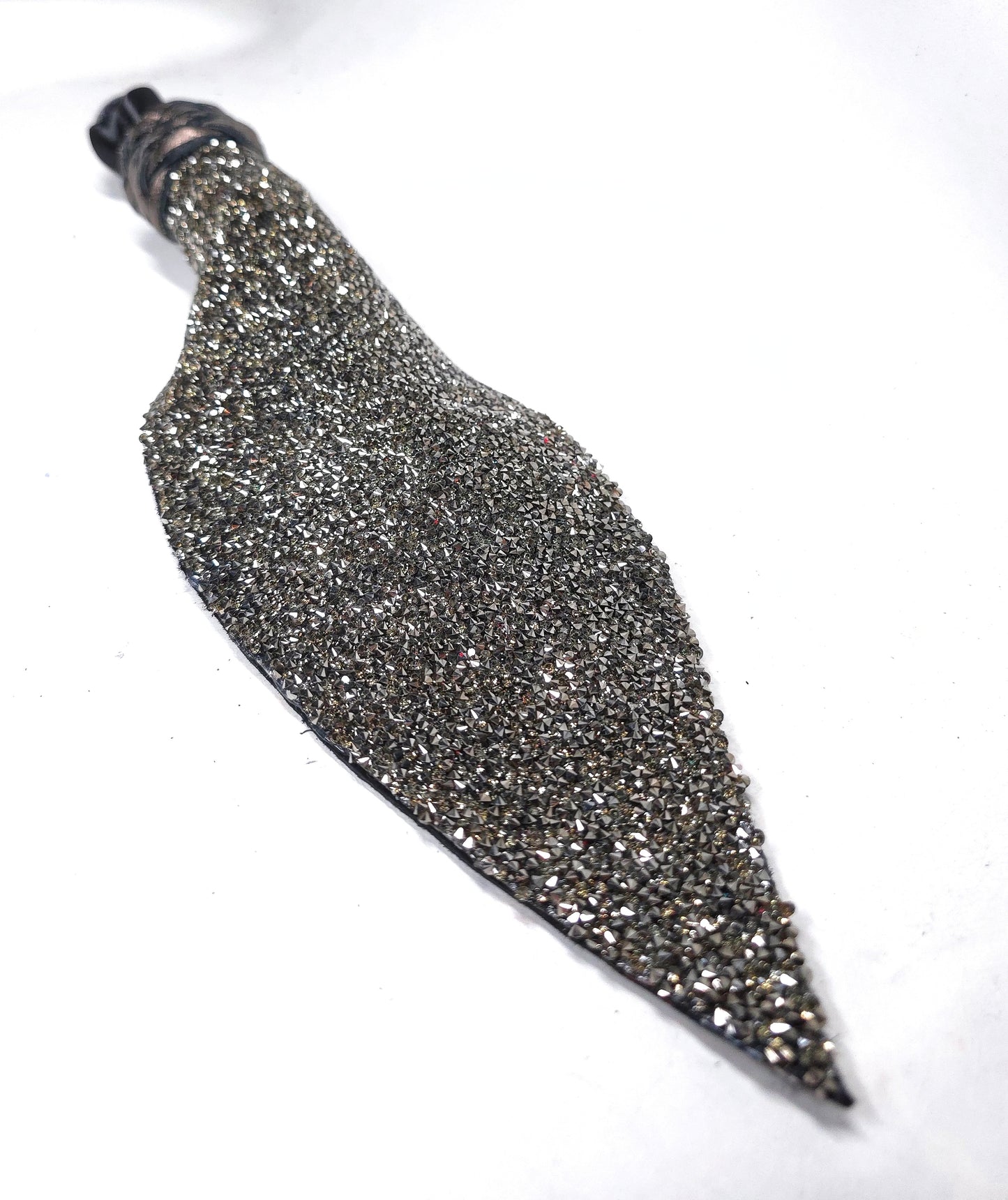 Black Rhinestone Little Thwacker- In Stock