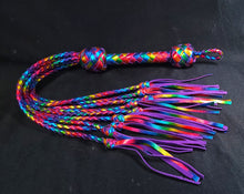 Load image into Gallery viewer, Rainbow Cat O Nine Tails- In Stock