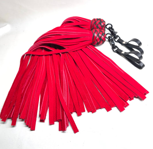 Red Velvet Finger Floggers- In Stock