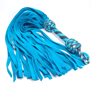 Teal Suede Flogger- In Stock