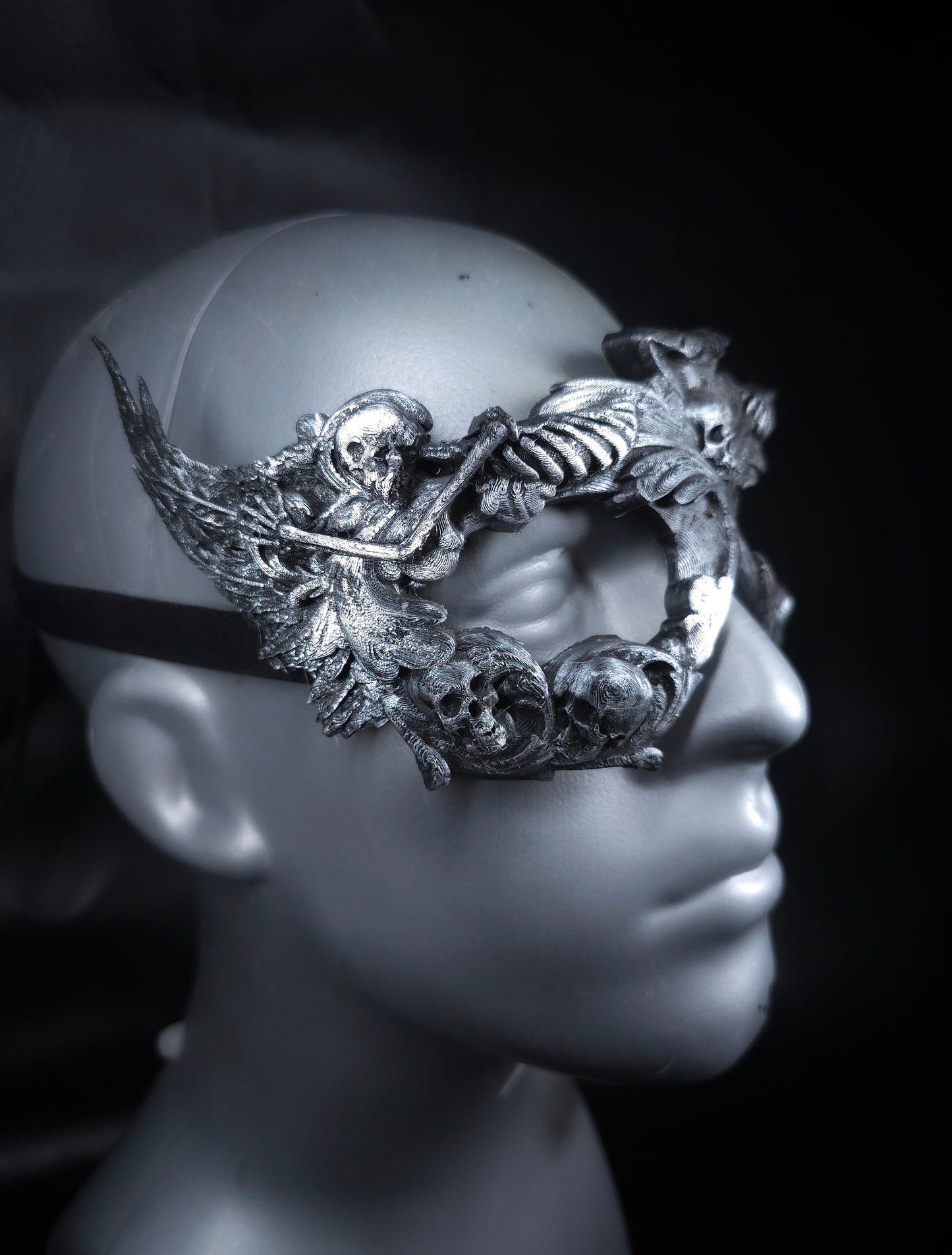 Ossuary Mask - Silver - In Stock
