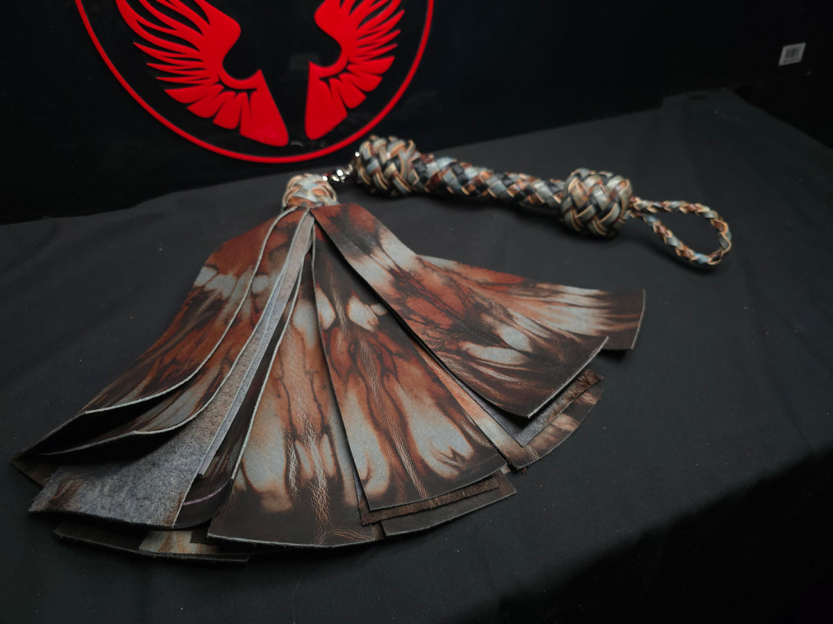 River Doro Leather Fan Tail Flogger - Made to Order