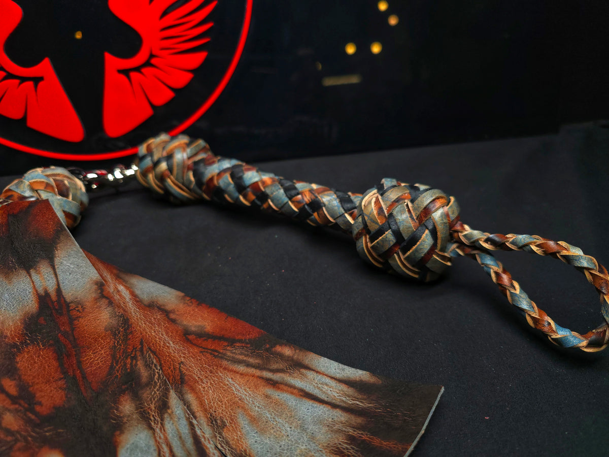 River Doro Leather Fan Tail Flogger - Made to Order